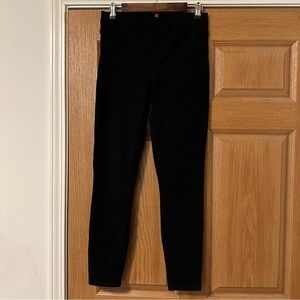 Spanx black pull on pants